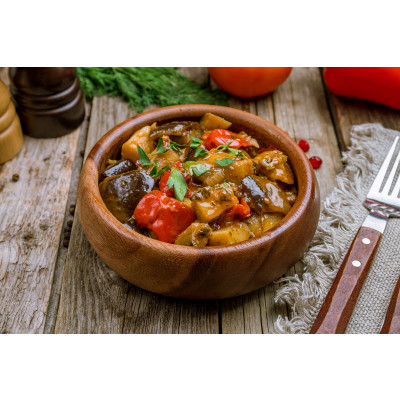  Ajapsandali (Adjapsandali) - Rezept, Ajapsandali (Adjapsandali) aus Georgien - Geoweinhaus