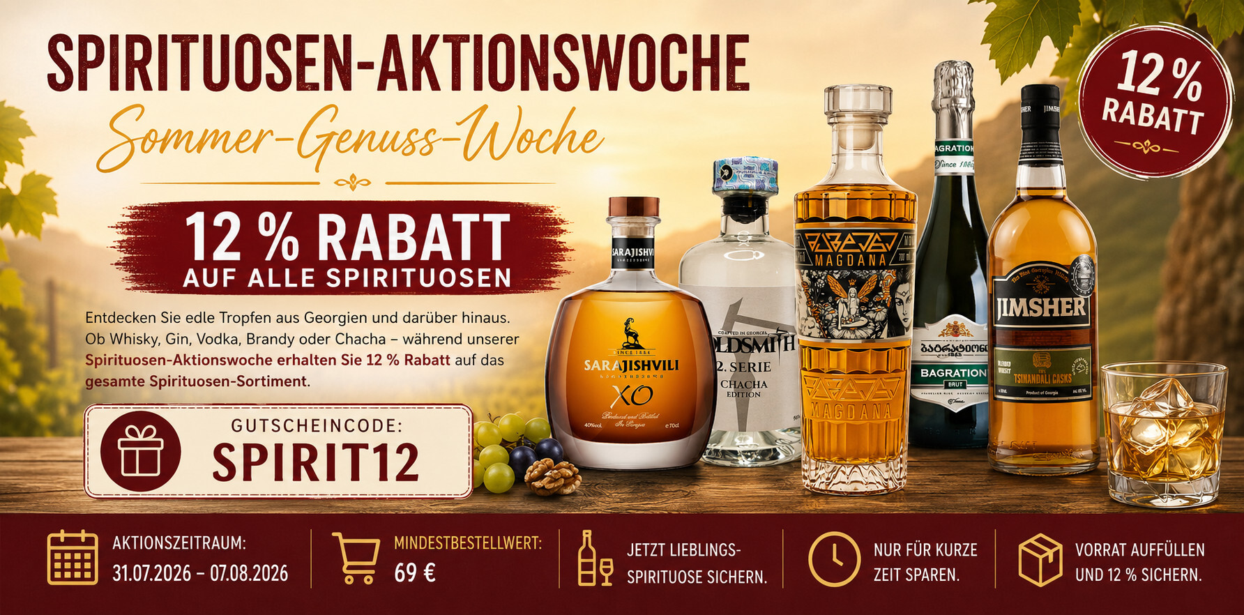 Spirituosen-Woche bei geoweinhaus