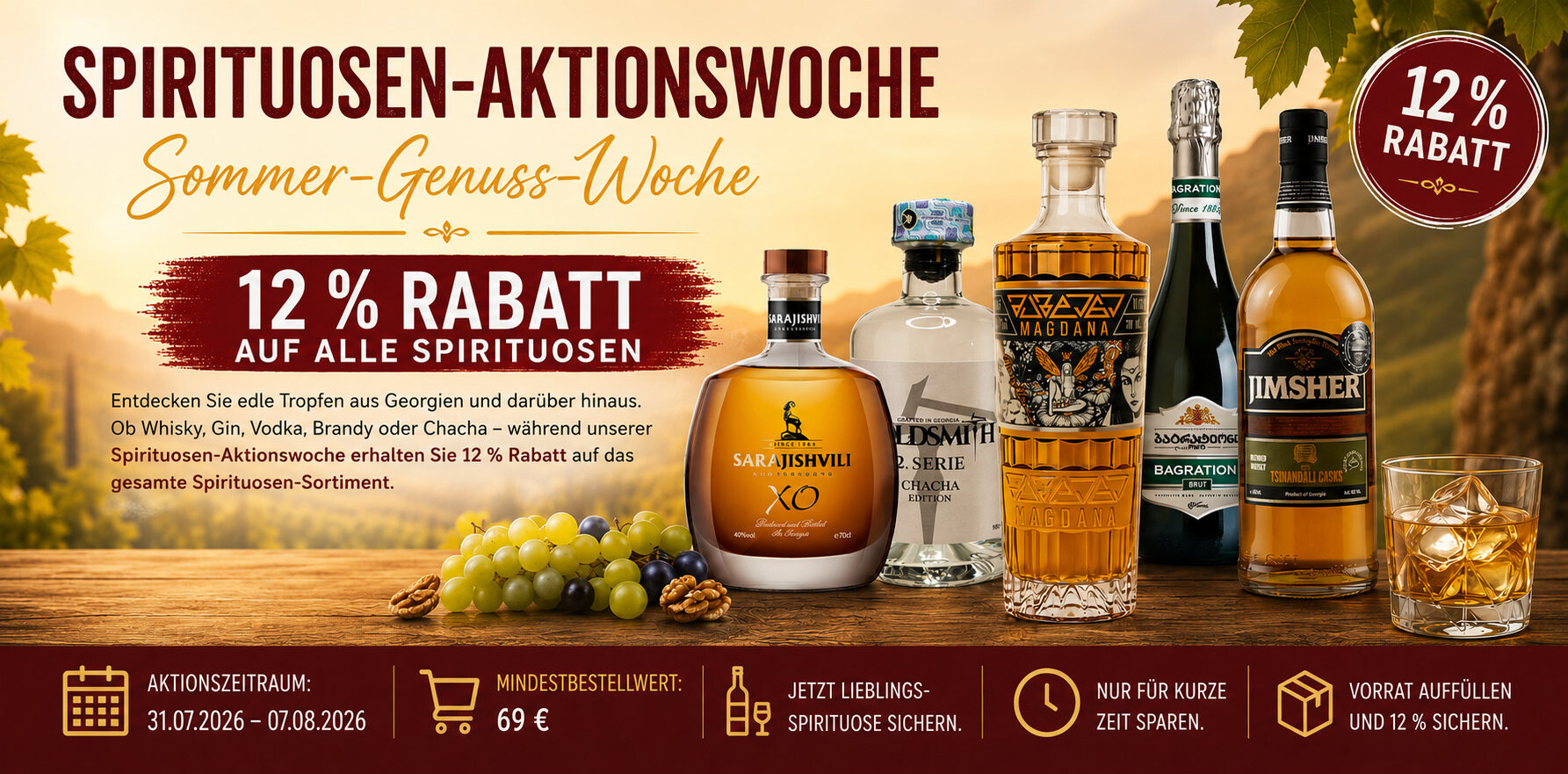 Sommer-Genuss-Woche bei geoweinhaus