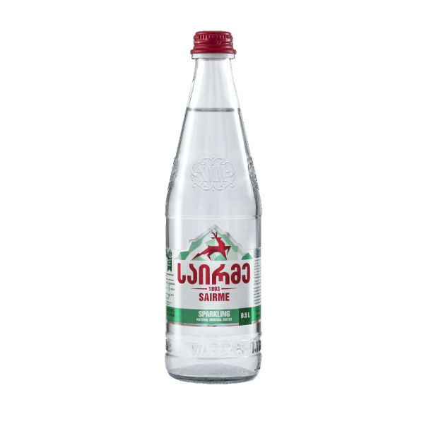 Mineralwasser Sairme 0,5 aus Georgien