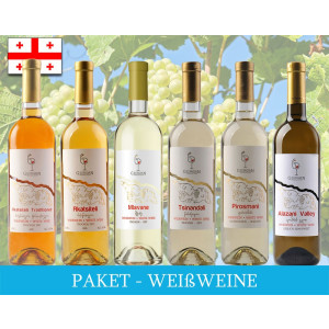 Weinpaket Weißweine - 6 Flaschen
