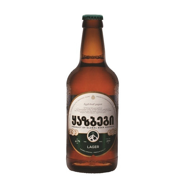 Bier aus Georgien Kazbegi 0,5 l - Glas