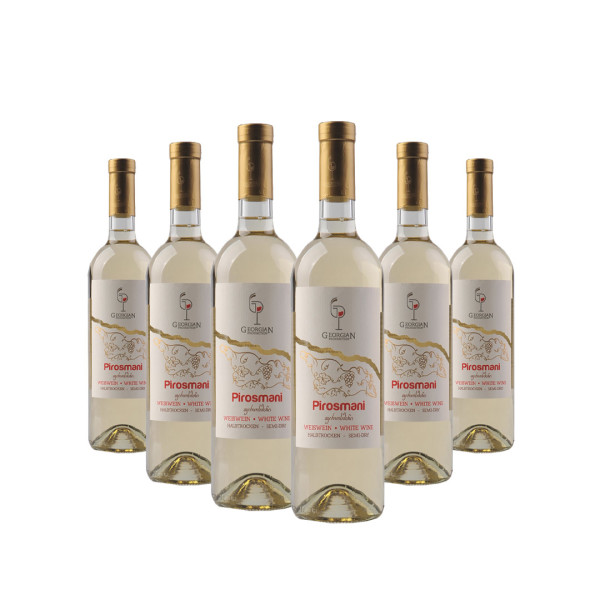 Weinpaket Pirosmani von Georgian Production Weißwein halbtrocken