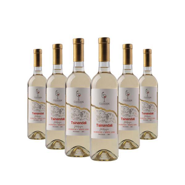 Weinpaket Tsinandali von Georgian Production Weißwein trocken