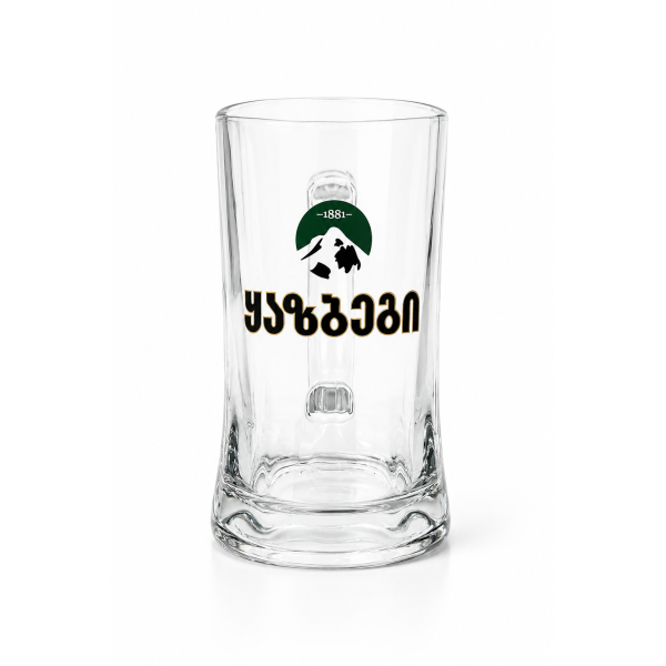 Bierglas von Kazbegi aus Georgien Original