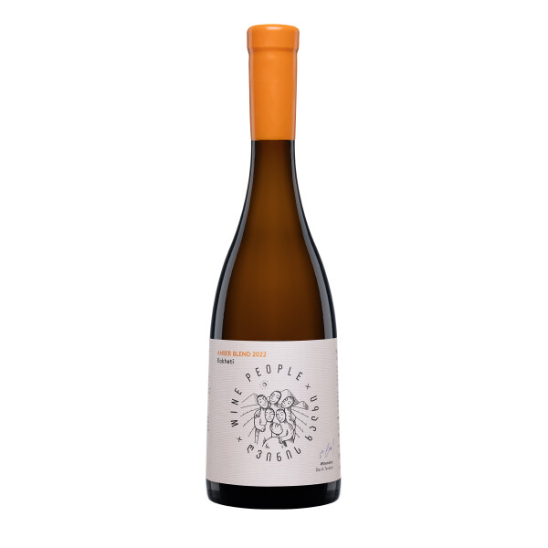 Amber Blend, aus Kisi,Khikhvi,Mtsvane von Tazo Sherazadishvili Wine people