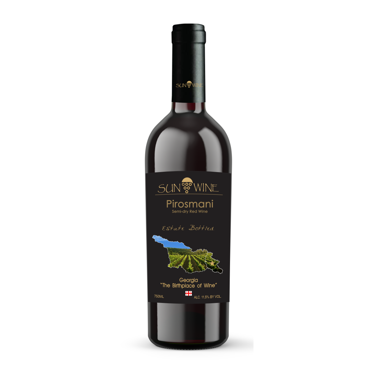 Pirosmani rot halbtrocken Sun Wine