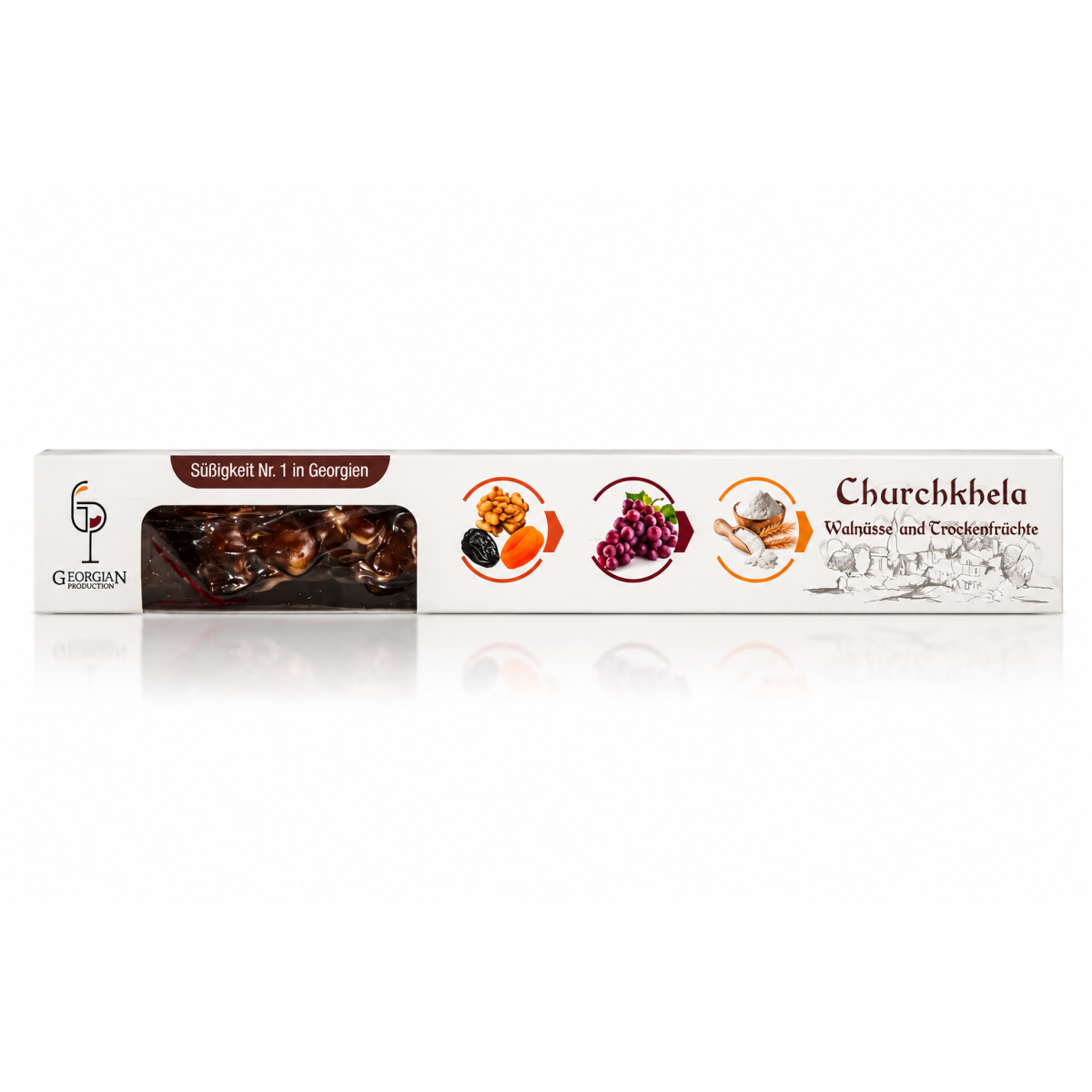 Churchkhela Mix mit Trockenfrüchte  box