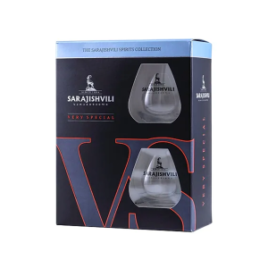 Sarajishvili Brandy VS 0,7 L- mit Gläser