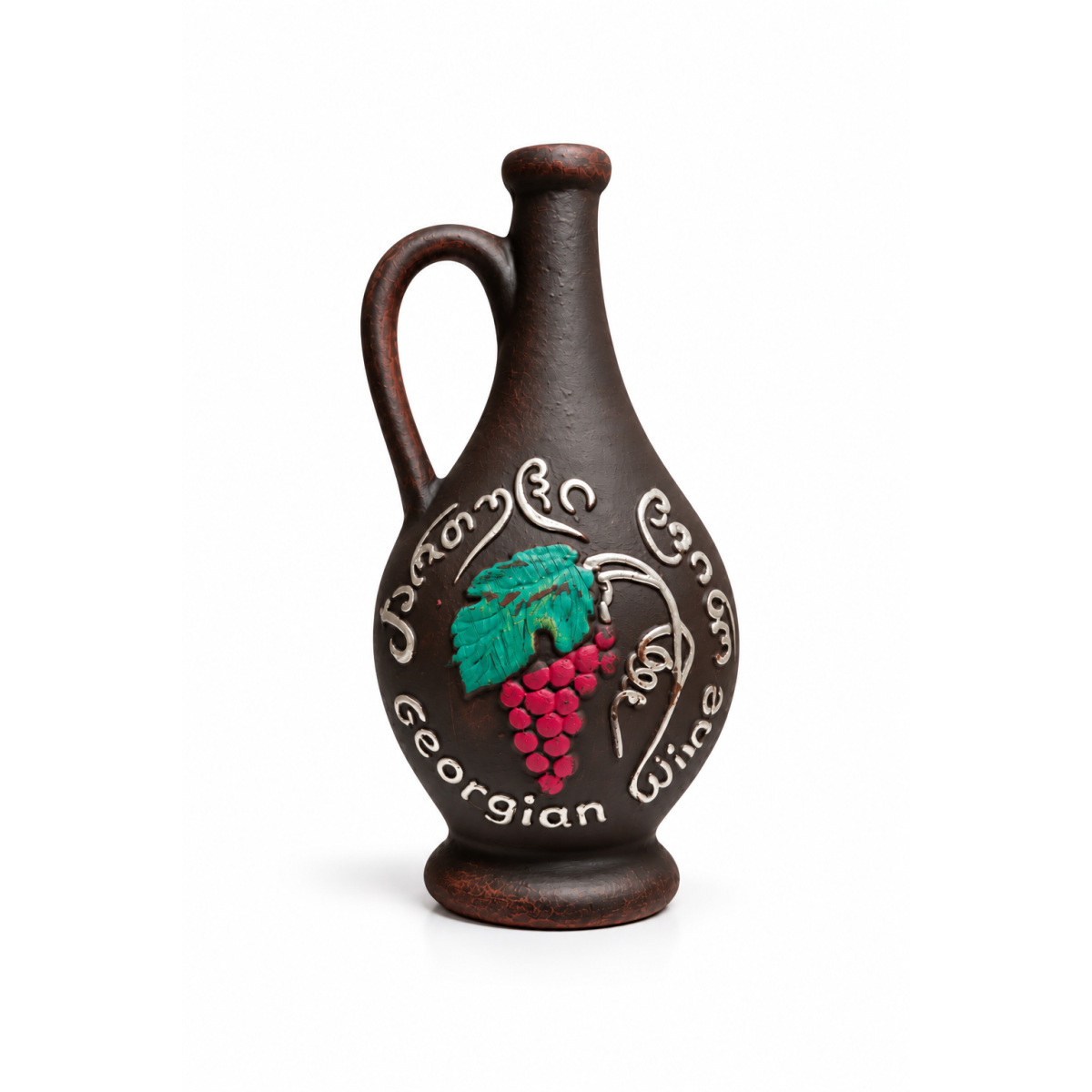 Saperavi Georgian Production Tonflasche Horse