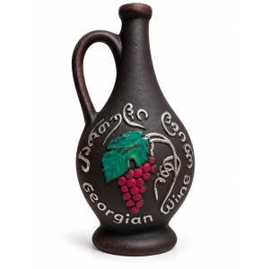 Saperavi Georgian Production Tonflasche Horse